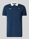 ellesse Koszulka polo o kroju regular fit z haftami z logo Ciemnoniebieski