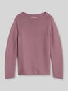 Marc O'Polo Regular Fit Pullover aus reiner Baumwolle Mauve