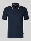 BOSS slim fit poloshirt van puur katoen model 'PENROSE' Marineblauw