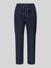 ZABAIONE Leinenhose mit elastischem Bund Modell 'Pa44uline' Marine