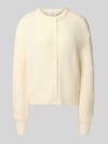 b.young Cardigan met alpacagehalte en ronde hals model 'OTIA' Beige