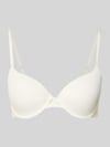 LASCANA Große Größen Bügel-BH mit Spaghettiträgern Modell 'PERFECT BASICS' Offwhite