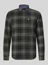 Superdry Regular Fit Freizeithemd aus reiner Baumwolle Oliv