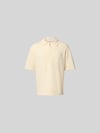 MAISON KITSUNÉ T-shirt z imitacji dzianiny Beżowy