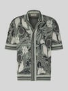 ONLY & SONS Relaxed Fit Freizeithemd aus Baumwoll-Mix Modell 'DUKE' Hellgruen
