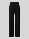 Samsøe Samsøe Broek met persplooien model 'LARA' Zwart
