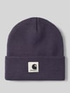 Carhartt Work In Progress Beanie mit Label-Patch Modell 'Ashley' Purple