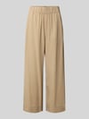 Marc O'Polo DENIM Weite Hose aus Lyocell Beige