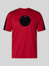 Emporio Armani T-Shirt mit Label-Detail Rot