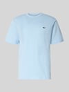 Lacoste Regular Fit T-Shirt aus reiner Baumwolle Hellblau