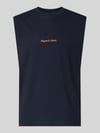 JACK & JONES T-Shirt mit Stitching Marine