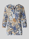Soyaconcept Regular Fit Bluse aus Viskose-Mix Modell 'Felicity' Marine