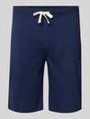 Polo Ralph Lauren Underwear Korte broek van jersey met geborduurd logo Marineblauw
