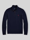 Polo Ralph Lauren Regular Fit Troyer aus Woll-Kaschmir-Mix Marine