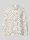 ZABAIONE relaxed fit blouse van pure viscosemix model 'Valeria' Offwhite