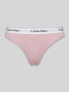 Calvin Klein Underwear Stringi z mieszanka bawełny i modalu Różowy