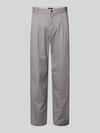 MCNEAL Tapered Fit Hose mit Gesäßtaschen Mittelgrau Melange