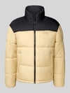 REVIEW Steppjacke mit Label-Print Beige