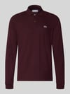 Lacoste Regular Fit Poloshirt aus reiner Baumwolle Bordeaux