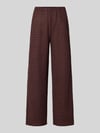 ONLY Straight Leg Hose in Strukturoptik Modell 'ILSE' Schoko