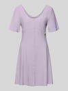 Calvin Klein Jeans Minikleid mit Label-Stitching Lavender