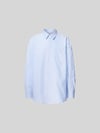 Marni Oversized Freizeithemd mit Brusttasche Hellblau