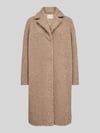Soyaconcept Teddymantel mit verdeckter Knopfleiste Modell 'SC-Mukite 2' Sand