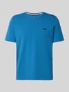 BOSS Regular Fit T-Shirt aus Baumwoll-Mix Blau