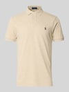 Polo Ralph Lauren Koszulka polo o kroju slim fit z czystej bawełny Piaskowy