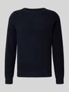 Blend Strickpullover mit Rundhalsausschnitt Modell 'DANTE' Dunkelblau