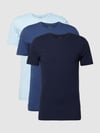 Polo Ralph Lauren Underwear Slim Fit T-Shirt aus reiner Baumwolle im 3er-Pack Dunkelblau
