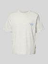 JACK & JONES t-shirt met statementprint model 'NORREBRO' Lichtgrijs gemêleerd