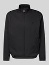 BOSS regular fit blouson met logostitching model 'H-CARVO' Zwart