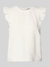 PIECES regular fit top van zuivere katoen model 'SASTINA' Wit