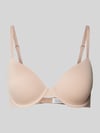 Calvin Klein Underwear Beha met cups en verstelbare bandjes, model 'PERFECTLY FIT' Beige