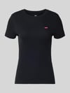 Levi's® T-shirt met Labelpatch Model 'Cavia' Zwart