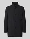Strellson Regular Fit Kurzmantel mit Stehkragen Modell 'FYNN' Black