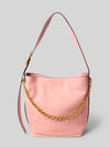MICHAEL Michael Kors Handtasche aus Leder mit Label-Applikation Modell 'NOLITA' Rose