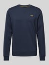 PME Legend Sweatshirt mit Label-Detail Marine