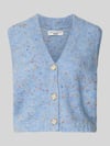 Marc O'Polo DENIM Regular Fit Pullunder aus Schurwoll-Mix Hellblau