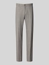 s.Oliver BLACK LABEL pantalon regular fit met viscose Lichtbruin