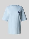 Carhartt Work In Progress T-Shirt mit Label-Badge Modell 'Heart II Hartt' Hellblau