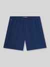 Tommy Hilfiger Regular Fit Shorts aus seesucker Modell 'DOVER' Dunkelblau