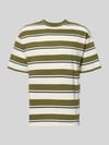 Blend T-Shirt mit Streifenmuster Modell 'KYRAN' Offwhite