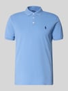 Polo Ralph Lauren Costum Slim Fit Poloshirt aus Baumwoll-Mix Bleu