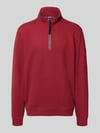 LERROS relaxed fit sweatshirt van katoenmix model 'SELANIK' Rood