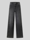 ANGELS Wide Leg Jeans aus Baumwoll-Mix Modell 'Liva Edgy' Mittelgrau
