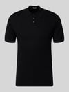 DRYKORN Slim fit poloshirt model 'Triton' Zwart