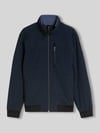 Tom Tailor Regular Fit blouson van waterdichte stof Marineblauw