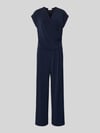 ROBE LÉGÈRE Jumpsuit in wikkellook met V-hals Marineblauw